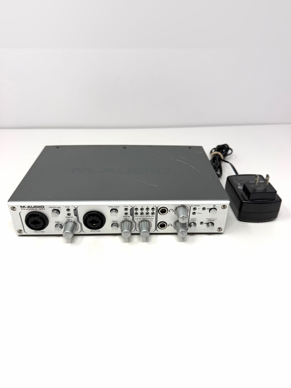 M-Audio FireWire 410 FireWire Mobile Audio Recording Interface W/ Power Supply